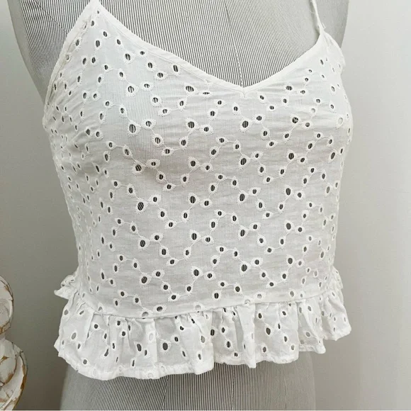 White Crop Cami - Picture 5 of 5